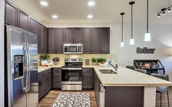 Gourmet kitchen